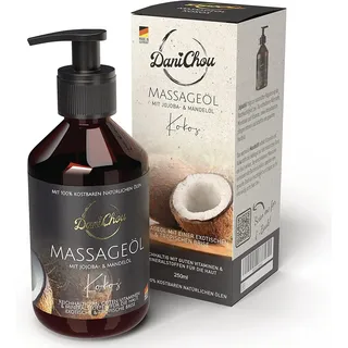 danichou Massageöl Kokos 250 ml