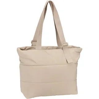 GOT BAG Puffer Shopper Tasche 51 cm Laptopfach weiss
