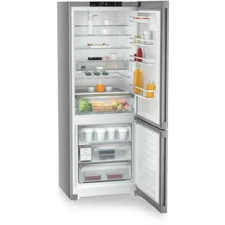 Liebherr Kühlschrank , Edelstahlfarben , Metall , 1 Schublade(n) Schubladen , D , 74.7x201.5x67.5 cm , LED-Innenbeleuchtung, Warneinrichtung bei geöffneter Tür, No-Frost, Temperaturanzeige, Super-Kühlen, Super-Gefrieren, Flaschenrost, Innenraumbeleuchtung, Null-Grad-Zone, Türanschlag wechselbar, Griffmulde, zwei Kühlkreisläufe , Küchen, Küchenelektrogeräte, Kühlschränke & Gefrierschränke, Kühlschränke, Standkühlschränke