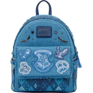 Loungefly Hufflepuff Rucksack Blau