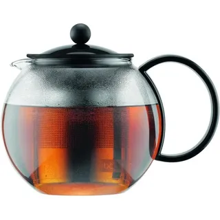 Bodum Assam 1 Liter schwarz transparent