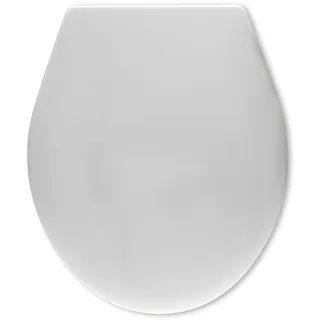 Hamberger WC-Sitz "Haro Plus 23" für Kinderklosett (Toilettensitz mit Deckel, Edelstahl Befestigung, Farbe weiß) 505780