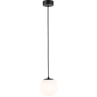 Paulmann Gove 1-flg. 17 cm rund schwarz/silber