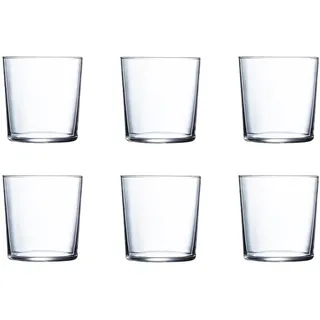 Luminarc Route 6 Glasbecher, 36 cl, geeignet für den Kühlschrank, nicht mikrowellengeeignet, recycelbar