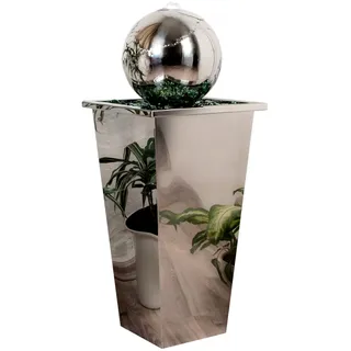 Köhko Wasserspiel Atlantik aus Edelstahl - Silber