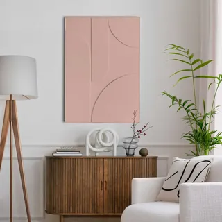 Wandbild REINDERS "Saturn - terra/nude", braun (farbe bild(er): braun), B:70cm H:100cm T:3cm, Holzwerkstoff, Bilder, Wandbild