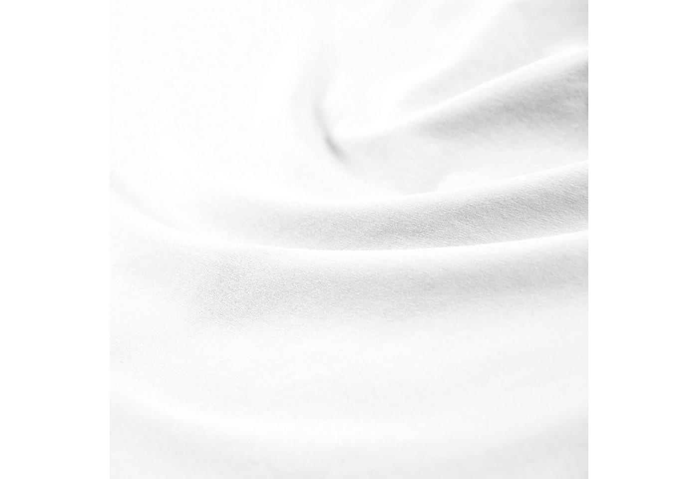 Bild von Spannbettlaken Elasthan-Feinjersey 180 x 200 - 200 x 220 cm weiß