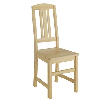 Erst-Holz Küchenstuhl Massivholzstuhl Esszimmerstuhl Kiefer Stuhl natur 90.71-22