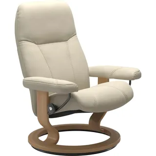 Stressless® Relaxsessel »Consul« mit Classic Base, Größe M, Gestell Eiche, beige