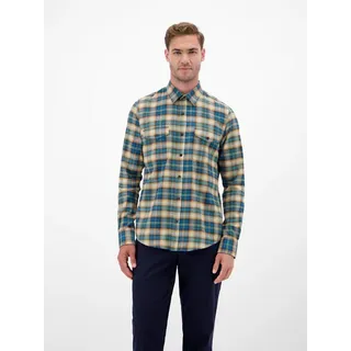 Lerros Karohemd »LERROS Casual Flanellhemd - weicher Twill, starker Style«