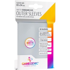 Gamegenic, Outer Sleeves Matte Standard Size