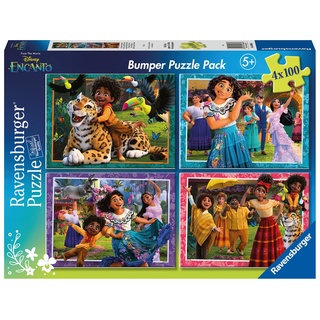 Ravensburger 05660 Encanto Puzzle für Kinder, 4 x 100 cm