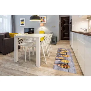 Andiamo Kitchen Küchenläufer 50 x 150 cm Beige/Gelb