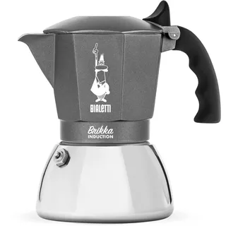Bialetti Brikka 0,15 l 4 Tassen Schwarz