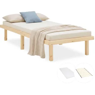 Homestyle4u 90 x 200 cm Braun