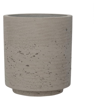 Pottery Pots Beige-Grey Flower Pot Diameter 18 cm Height 16.5 cm