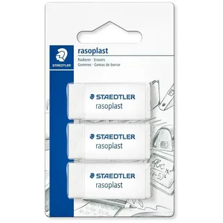 Staedtler Radierer rasoplast 3 St. Weiß