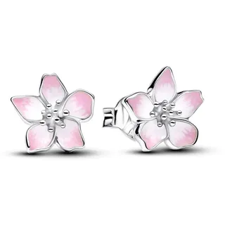 Pandora Ohrstecker Kirschblüten-Ohrringe Pink/Silber 294370C01 925