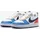 Court Borough Low Recraft Kinder White/Thunder Blue/Light Crimson 38