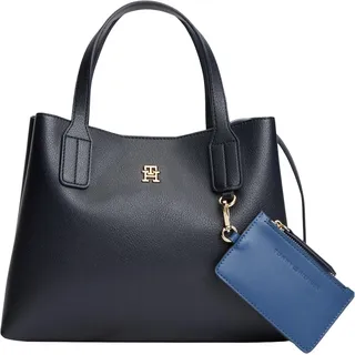 Tommy Hilfiger Icon Mini Satchel Polyurethan Space Blue