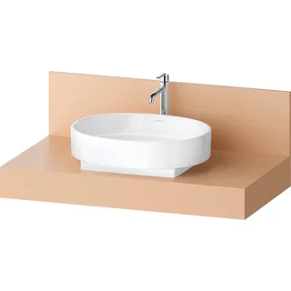 Duravit Balcoon Konsole rechteckig, 1 Ausschnitt mittig, 1000x550x370mm, BA90570IHIH0000, Farbe: Terraccino