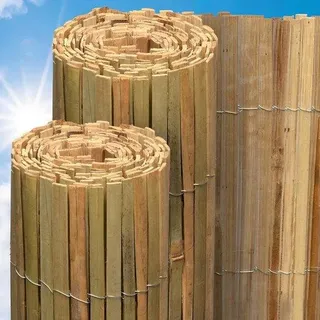 Bambooelementen 90x600 cm - Wetterfest und robust - - Bunt