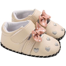 DEBAIJIA Unisex Baby Shoes Plattform, Sxy02 Rosa Schleife B, 20 EU