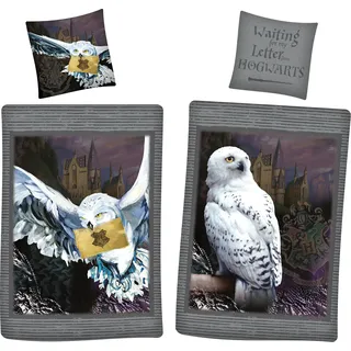 Harry Potter Hedwig Eule Bettwäsche Linon / Renforcé