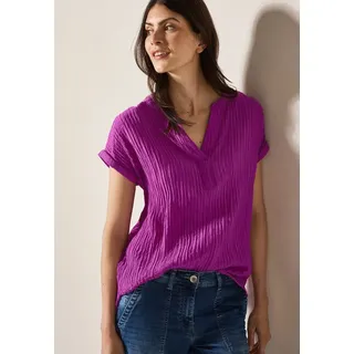 Cecil Kurzarmbluse Rosa XS