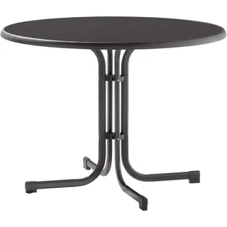 Sieger Klapptisch Ø 100 x 72 cm Eisengrau