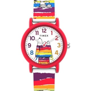 Timex Weekender 36mm Unisex-Armbanduhr mit Silikonarmband TW2V77700