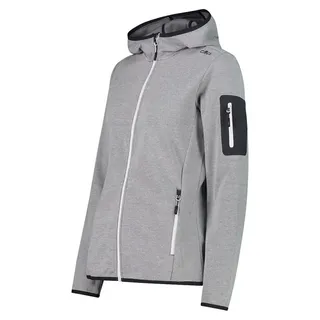 CMP Fleecejacke Weiß/Grau 42