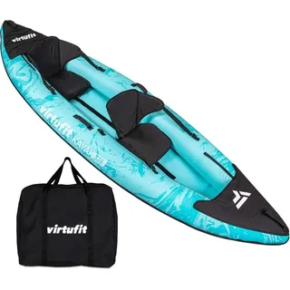 VirtuFit Kayak 335 - Türkis - Mit Kajaksitzen und Tragetasche - Türkis