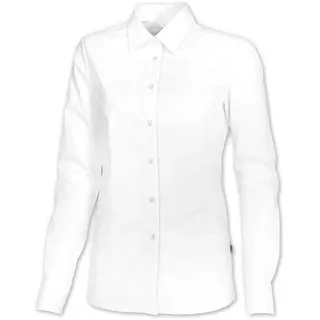 BP 1560-682-21-40 Bluse für Frauen, Lange Ärmel mit Manschetten, 125,00 g/m2 Stoffmischung mit Stretch, weiß, 40