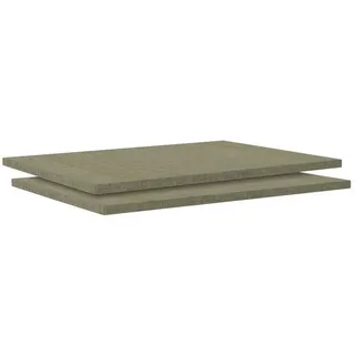 hom'in Einlegebodenset 'UNIT' in Braun