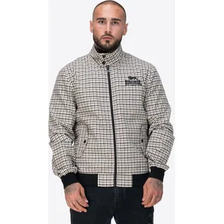 Lonsdale Classic Check Jacke Beige/Schwarz 2XL
