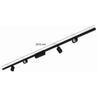 Philips Perifo 4 Spots schwarz