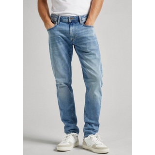 Pepe Jeans Herren Stretch »TAPERED PM207390 Jeans, Blue (Denim-MN5), 32W «, 34L