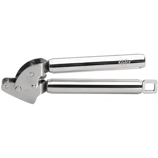 Käfer Knoblauchpresse , Edelstahlfarben , Metall , 5.5x3x20 cm , Küchenzubehör, Küchenhelfer, Küchenpressen