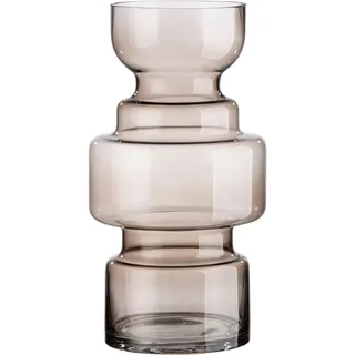 Casablanca by Gilde »Chazia, Höhe ca. 30 cm« dekorative Vase aus Glas, Blumenvase