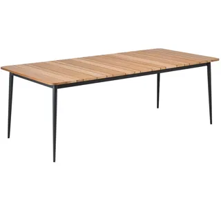 Niehoff Tisch Luna Gartentisch 220 x 95 x 76 cm Natur