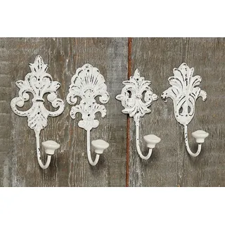 Boltze Garderobenhaken Ivy weiß