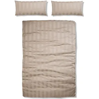 OTTO home Malia Mako-Satin Grau 155 x 220 cm + 80 x 80 cm