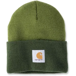 CARHARTT Knit Cuffed Tow-Tone Beanie light moss