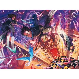 New York Puzzle Company Harry Potter Puzzle fliegende Schlüssel 1000 Teile