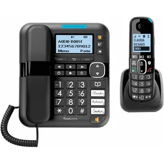 Amplicomms BigTel 1580 Combo Schwarz