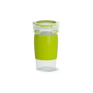 Emsa Müsli To Go Becher 0,45 l Transparent Hellgrün