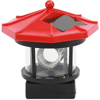 OSALADI Garten Leuchtturm Solar Led Außenlampe Wasserdicht Landschaftslampe Solar Leuchte Für Hof Terrasse Rasen Dekoration Mit Einfache Installation