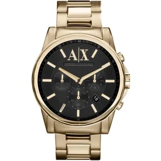 Giorgio Armani AX2095 Goldfarben Edelstahl 45 mm AX2095