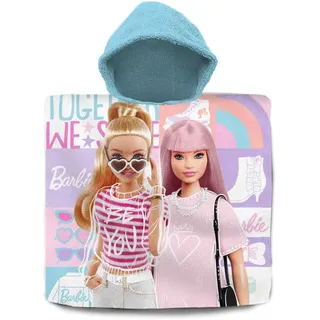 Badeponcho aus Baumwolle, Barbie